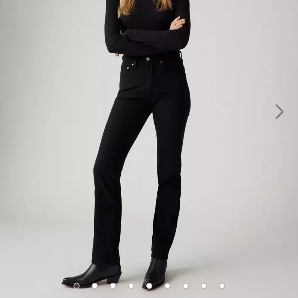 Levi's 501 Black Jeans